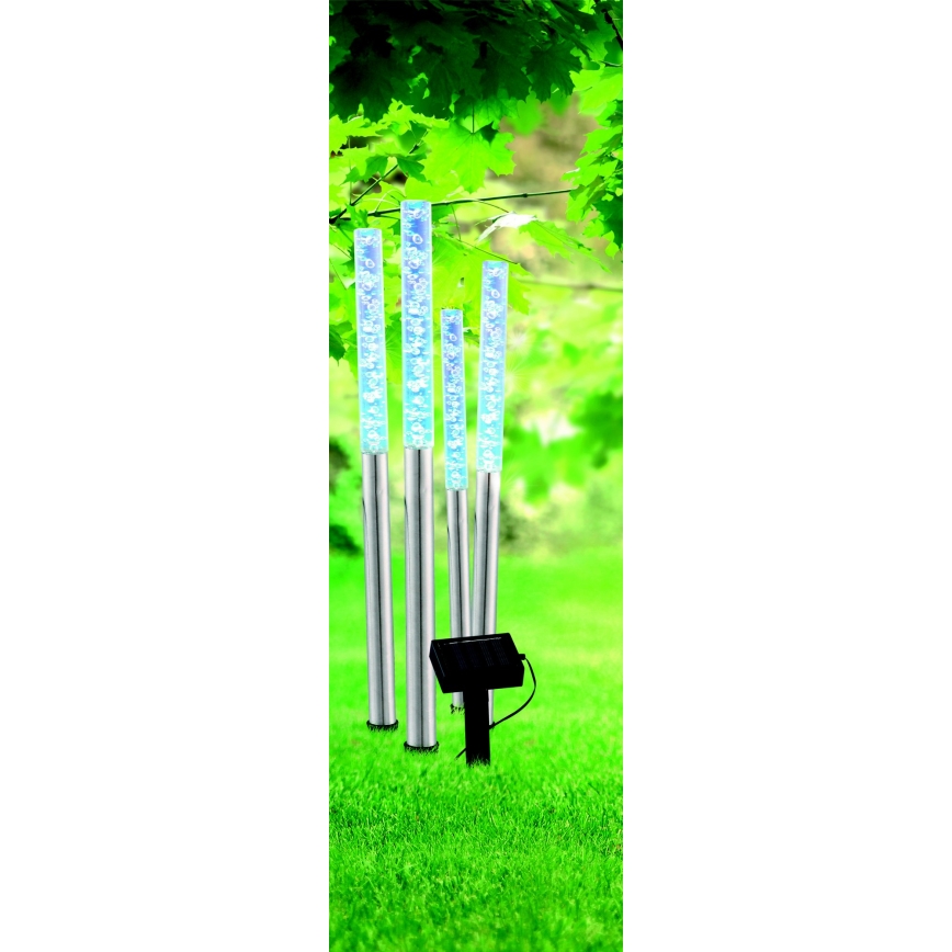 Globo - SET 4x LED solarna svetla 4xLED/0,07W IP44 600 mAh