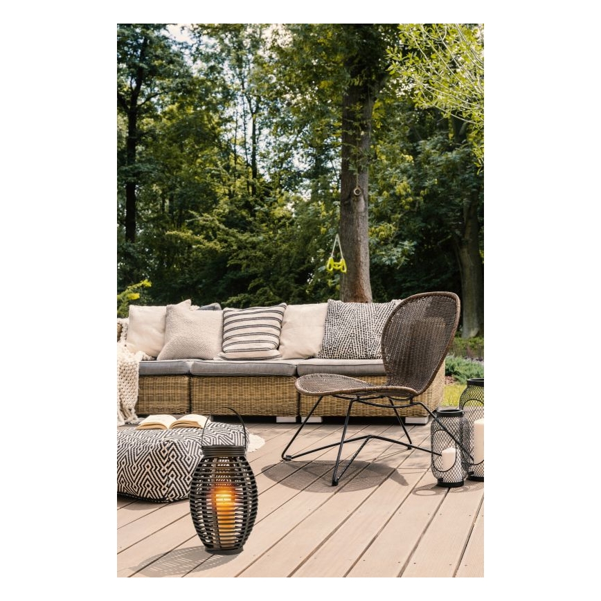 Globo - LED Solarno svetlo LED/0,06W/3,2V IP44 ratan