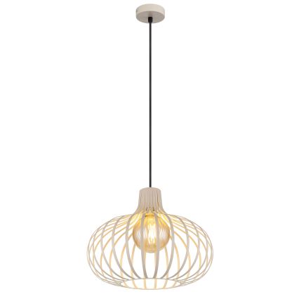 Globo - Luster na sajli 1xE27/40W/230V bež