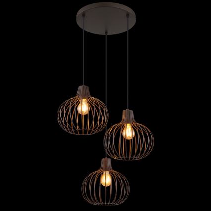 Globo - Luster na sajli 3xE27/40W/230V