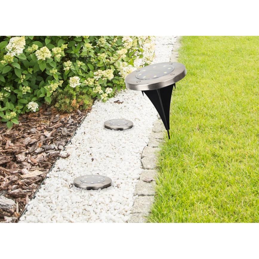 Globo - Komplet od 4 solarne LED svetiljke LED/0,1W/3V IP44 300 mAh