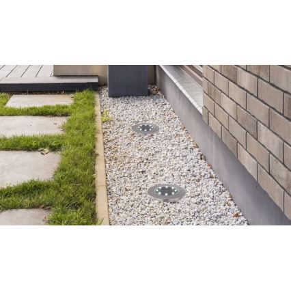 Globo - Komplet 2x LED solarno svetlo LED/0,8W/3V IP44 300 mAh