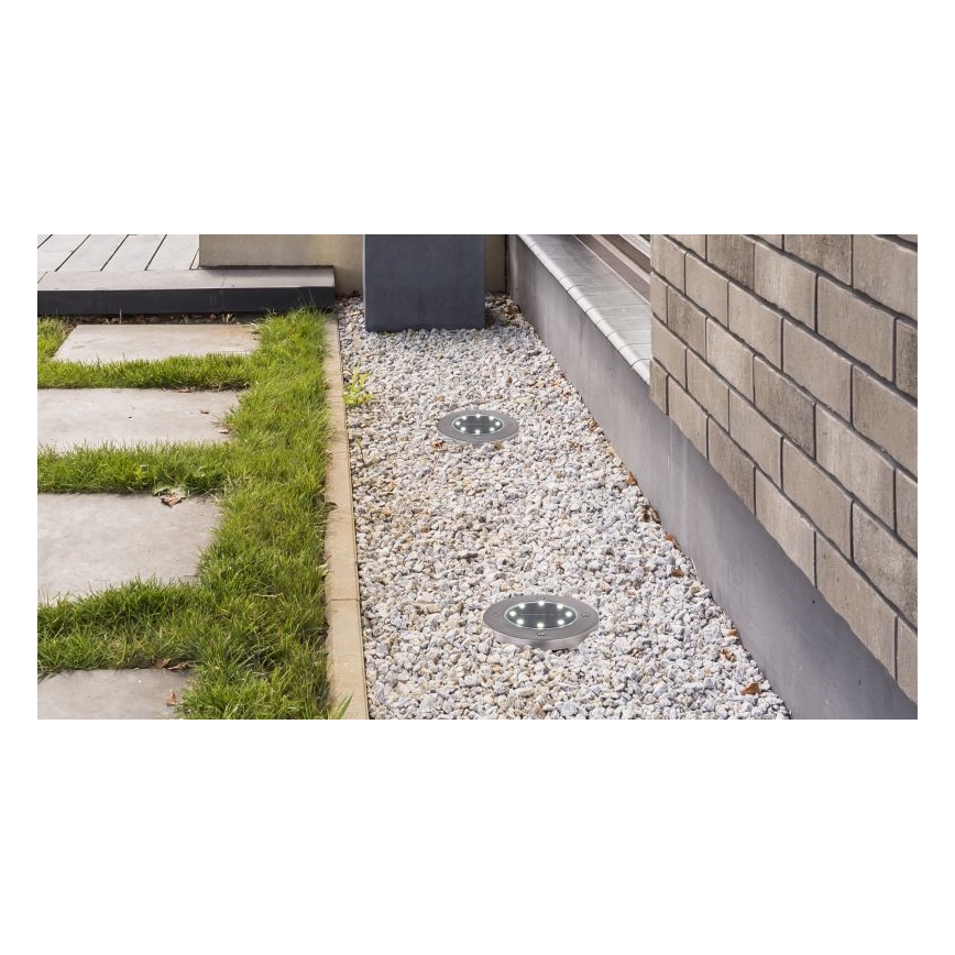 Globo - Komplet 2x LED solarno svetlo LED/0,8W/3V IP44 300 mAh