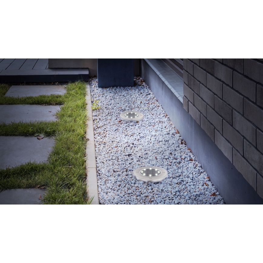 Globo - Komplet 2x LED solarno svetlo LED/0,8W/3V IP44 300 mAh