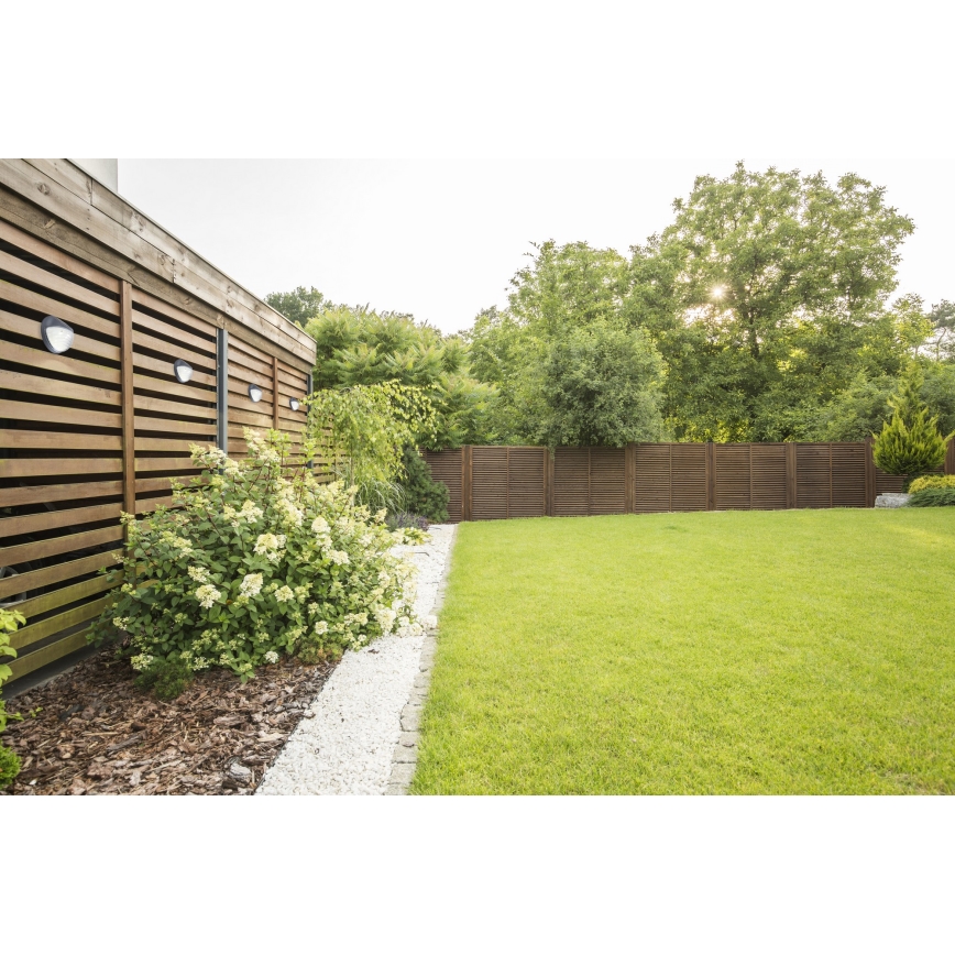 Globo - LED solarno zidno svetlo 2xLED/0,06W/1,2V IP44 200 mAh