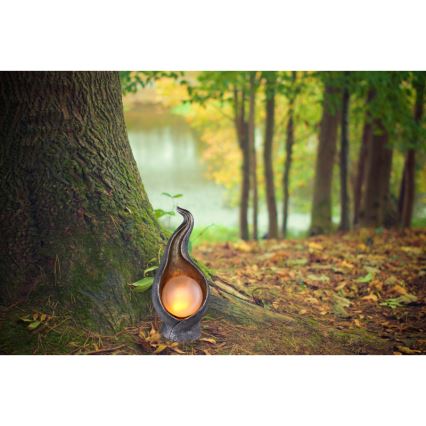 Globo - LED solarna svetiljka LED/2,16W/3V 3000K IP44 srebrna