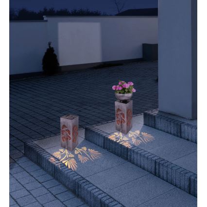 Globo - LED solarno svetlo sa saksijom za cveće LED/3V IP44 300 mAh