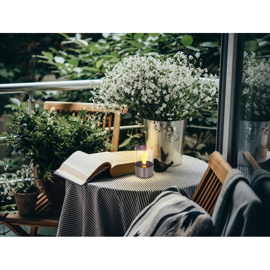 Globo - LED solarna svetiljka LED/0,06W/3,2V 1800K IP44 100 mAh