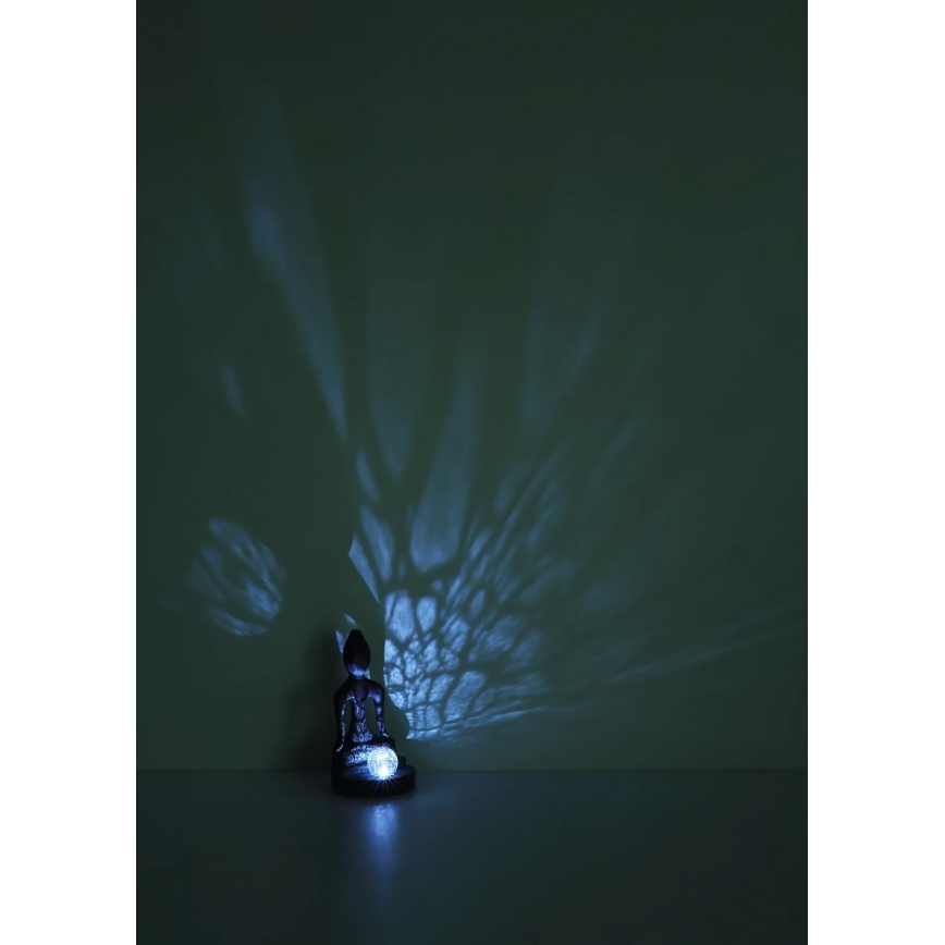 Globo - LED solarno svetlo LED/3V IP44 200 mAh figura Bude
