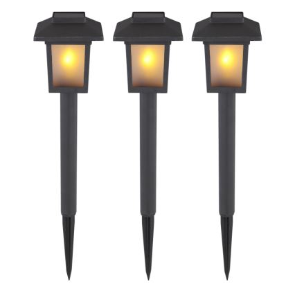 Globo - komplet od 3 solarnih LED svetiljki 3xLED/1,2V IP44 200 mAh