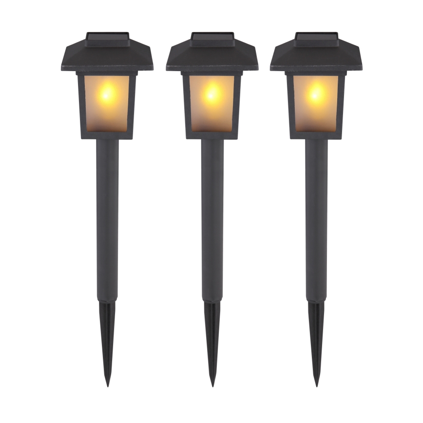 Globo - komplet od 3 solarnih LED svetiljki 3xLED/1,2V IP44 200 mAh