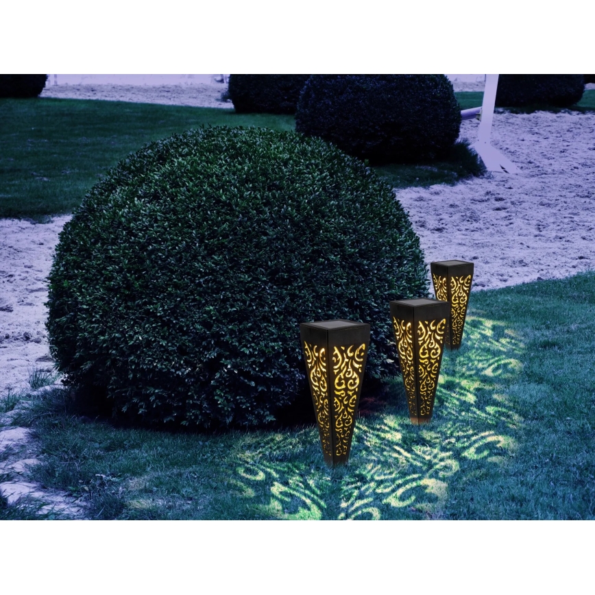 Globo - set od 3 LED solarnih lampi LED/0,1W/3V IP44