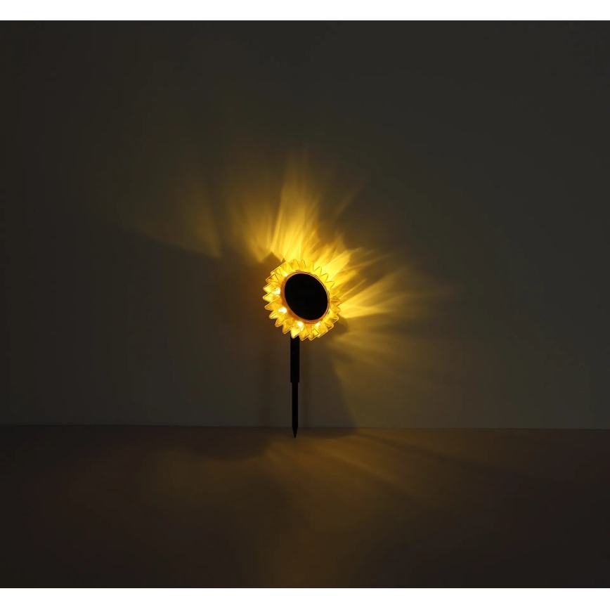 Globo - LED solarna svetiljka LED/0,06W/3V suncokret IP44 800 mAh