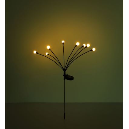 Globo - LED solarna svetiljka 8xLED/0,06W/3,2V 3000K IP44 300 mAh