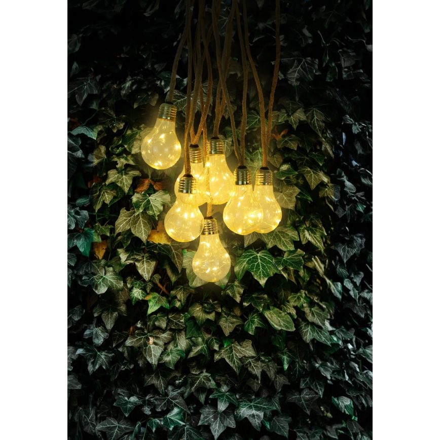 Globo - LED solarni dekorativni lanac 50xLED/0,06W/3,2V 570 cm IP44