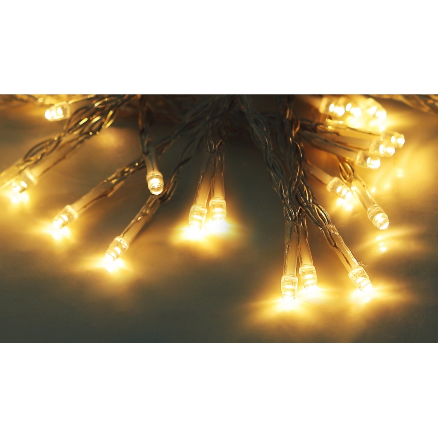 Globo - LED solarni niz 20 m 120xLED/2,4V 2xAAA IP44 600 mAh
