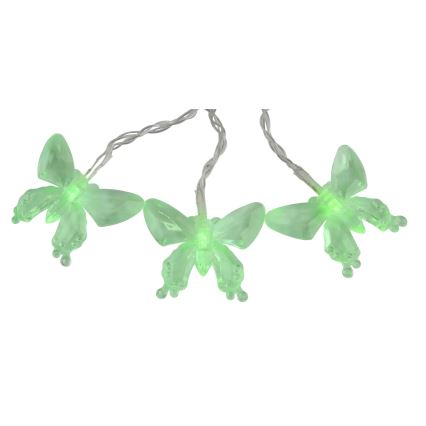 Globo - LED RGB dekorativna girlanda 10xLED/0,06W/3,2V 470 cm IP44