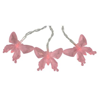 Globo - LED RGB dekorativna girlanda 10xLED/0,06W/3,2V 470 cm IP44