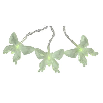 Globo - LED RGB dekorativna girlanda 10xLED/0,06W/3,2V 470 cm IP44