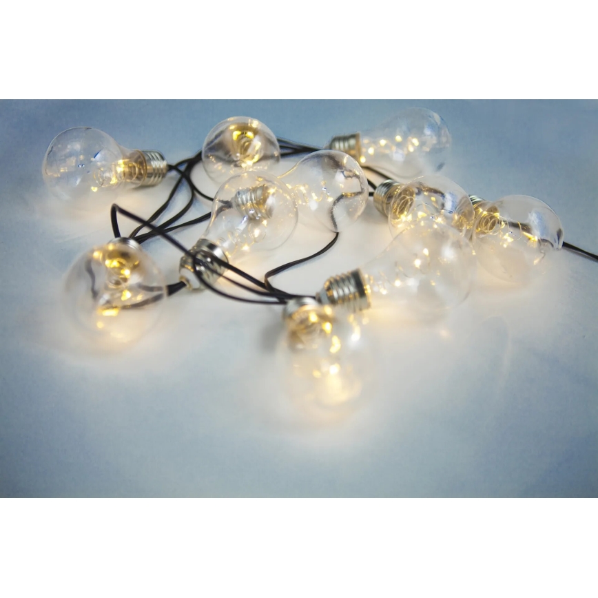 Globo - LED solarni lanac 10xLED/0,06W/3,2V 380 cm IP44 600 mAh