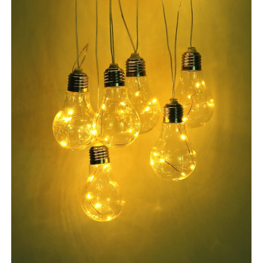 Globo - LED solarni lanac 10xLED/0,06W/3,2V 380 cm IP44 600 mAh