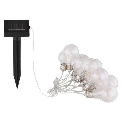 Globo - LED solarni lanac 10xLED/0,06W/3,2V 380 cm IP44 600 mAh