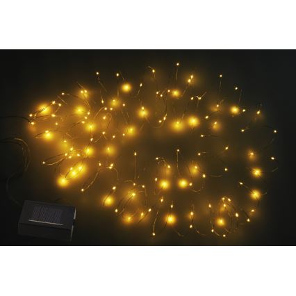 Globo - LED solarni niz 120xLED/3,2V IP44 13,4 m 600 mAh