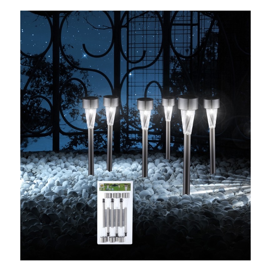 Globo - SET od 6 solarnih LED lampi LED/1,2V IP44