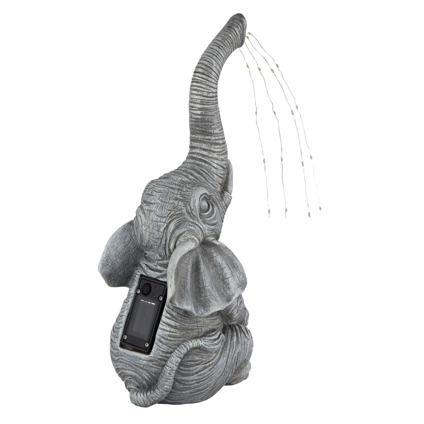 Globo - LED solarna dekoracija 20xLED/0,02W/3V IP44 300 mAh slon