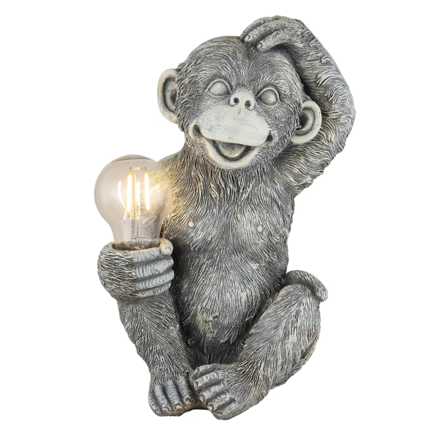 Globo - LED solarna dekoracija LED/0,02W/3V IP44, motiv majmuna