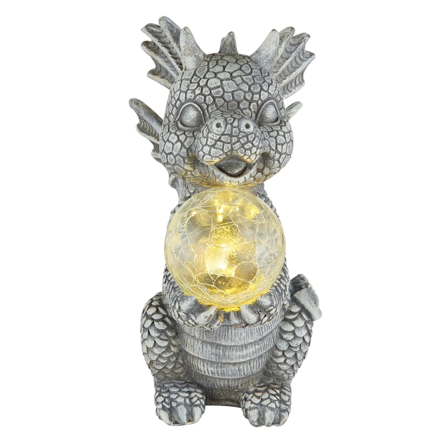 Globo - LED solarna dekoracija LED/0,02W/3V IP44 zmaj 300 mAh