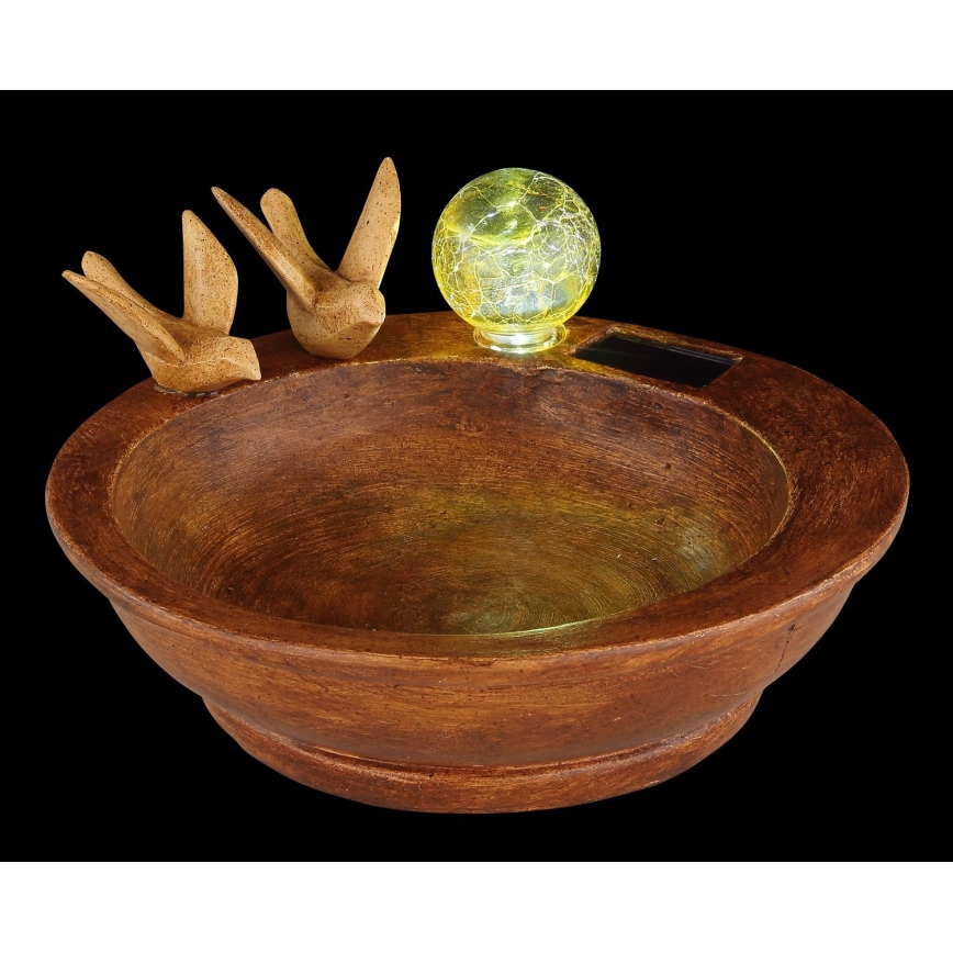 Globo - LED solarna svetiljka LED/0,06W/3V IP44 za ptičju kupku