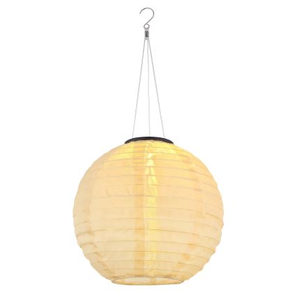 Globo - LED viseća solarna svetiljka LED/0,5W/3V IP44 300 mAh bež