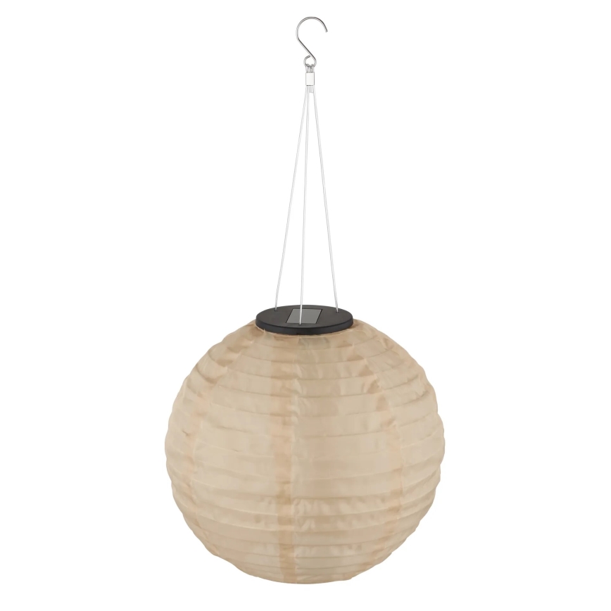 Globo - LED viseća solarna svetiljka LED/0,5W/3V IP44 300 mAh bež