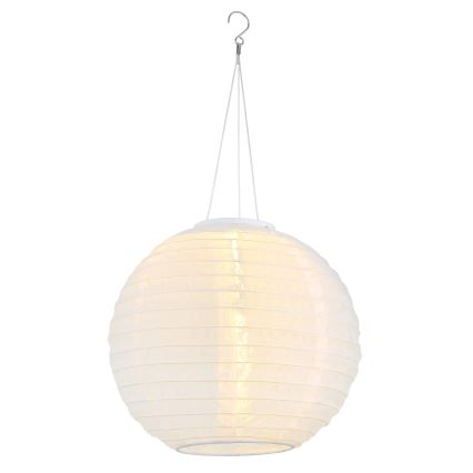 Globo - LED solarna viseća svetiljka LED/0,5W/3V IP44 bela 300 mAh