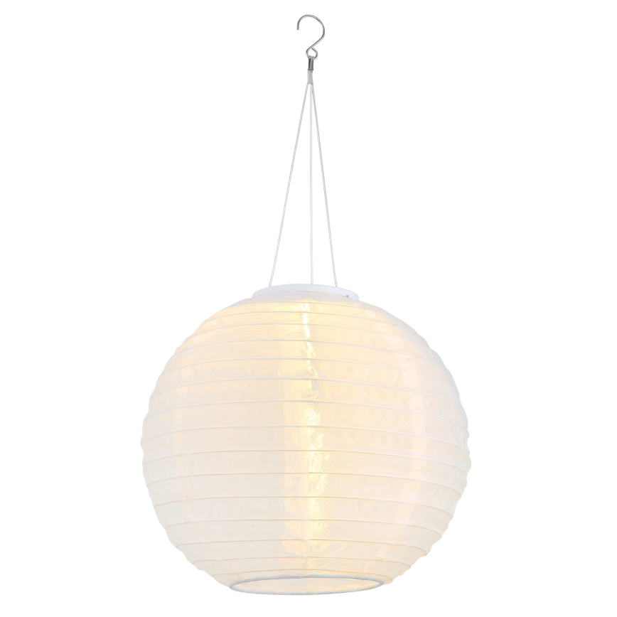 Globo - LED solarna viseća svetiljka LED/0,5W/3V IP44 bela 300 mAh