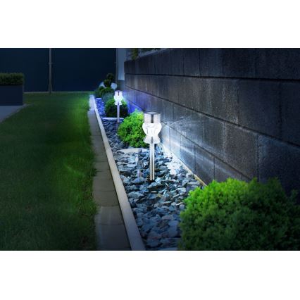 Globo - LED RGBW solarna svetiljka 2 u 1 LED/0,06W/3V IP44