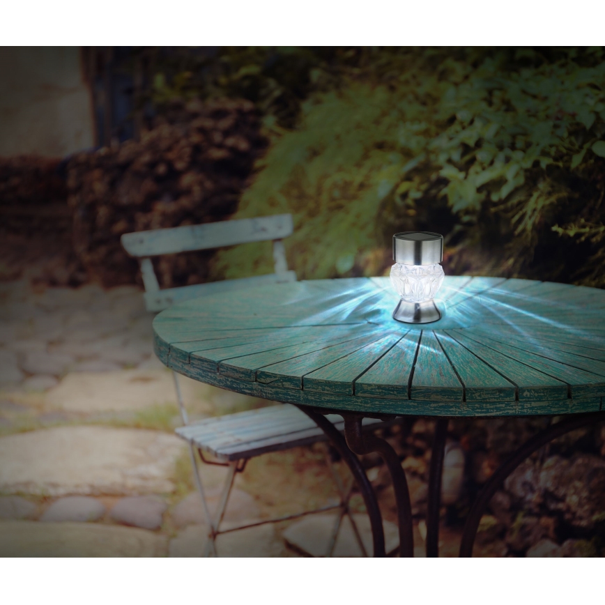 Globo - LED RGBW solarna svetiljka 2 u 1 LED/0,06W/3V IP44