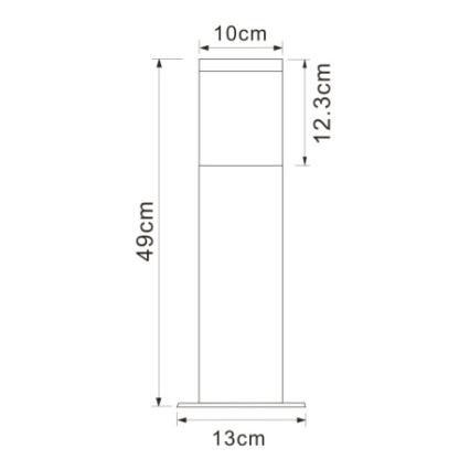 Globo - Spoljašnja lampa 1xE27/60W/230V IP44