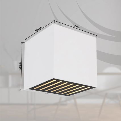 Globo - LED spoljašnje zidno svetlo LED/6W/230V IP54 belo