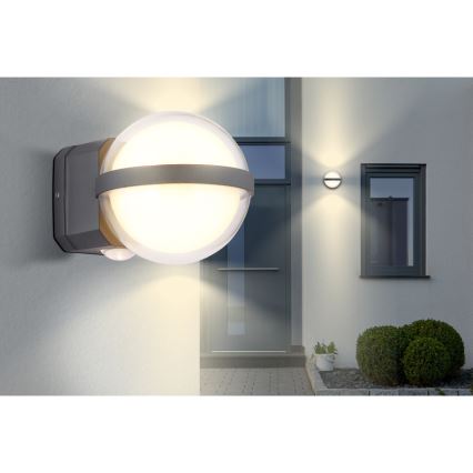 Globo - LED spoljašnje zidno svetlo LED/12W/230V IP54 crno