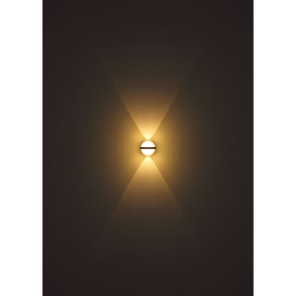 Globo - LED spoljašnje zidno svetlo LED/12W/230V IP54 crno