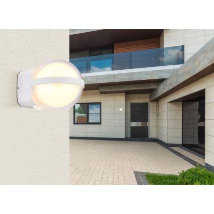 Globo - LED spoljašnje zidno svetlo LED/12W/230V IP54 bela