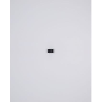 Globo - LED spoljašnje zidno svetlo 2xLED/3W/230V IP44 crno