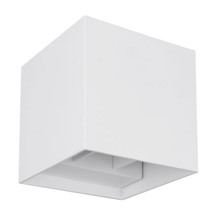 Globo - LED spoljašnja zidna svetiljka 2xLED/3W/230V IP44 bela