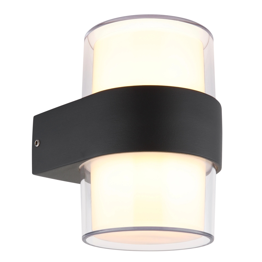 Globo - LED spoljašnja zidna svetiljka LED/10W/230V 3000K IP44