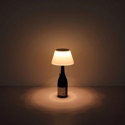 Globo - LED solarni abažur za bocu 10xLED/1,5W/3V IP44