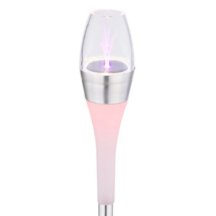 Globo - LED RGB solarna svetiljka 2xLED/0,06W/3V IP44 400 mAh