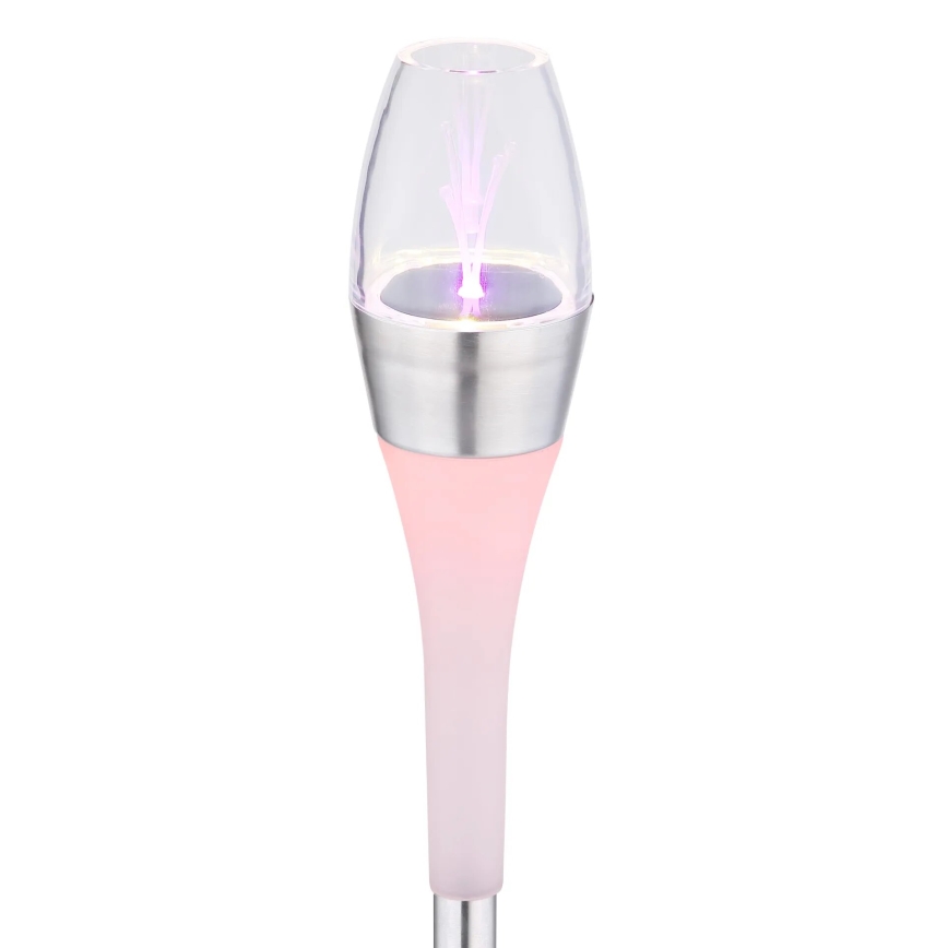 Globo - LED RGB solarna svetiljka 2xLED/0,06W/3V IP44 400 mAh