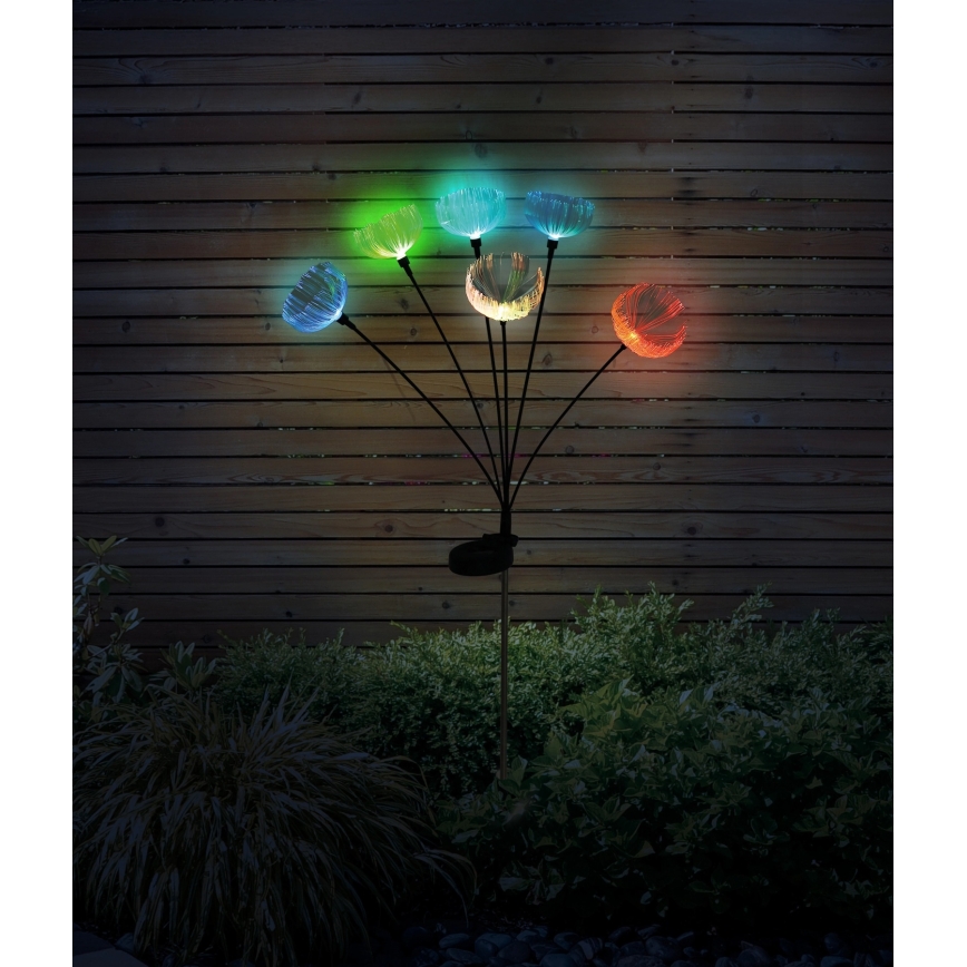 Globo - LED RGB solarno svetlo 6xLED/1,2V IP44 300 mAh